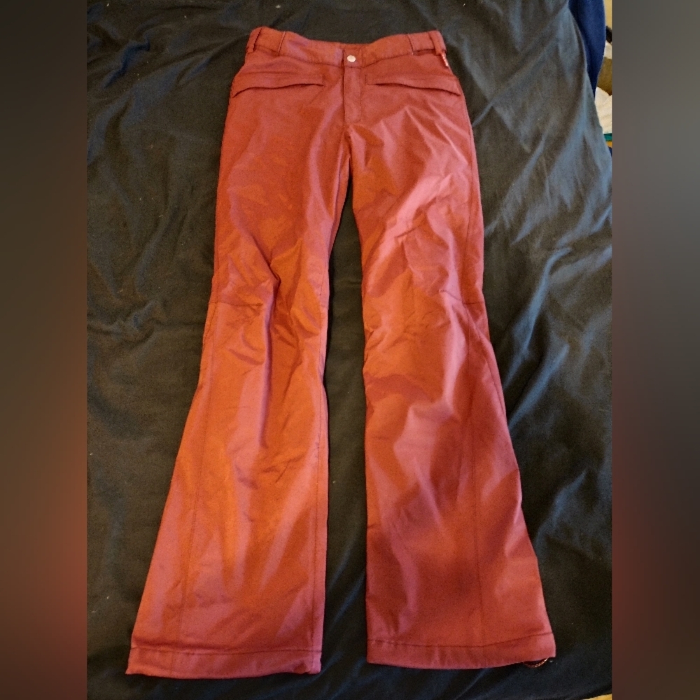 Traveler 1990 Track Pants Size Small Fleece Lined Adj Waist Zip Front